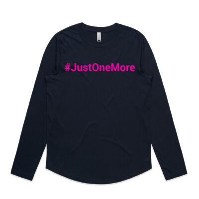 #JustOneMore Long Sleeve Staff Thumbnail